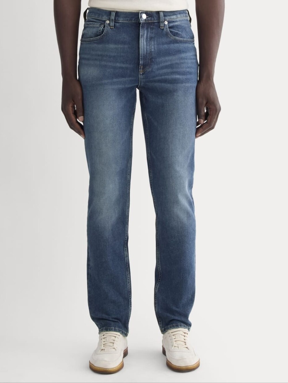 *FLAWED* Everlane Dark Indigo Fade 4-Way Stretch Slim Fit Jean - Size 30x30